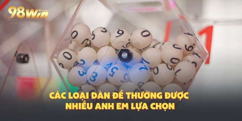 Lập dàn đề với các loại hình phổ biến